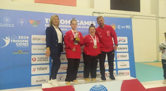 Down sendromlu cimnastikçi Selin Naz Özcan, Antalya’da dünya şampiyonu oldu