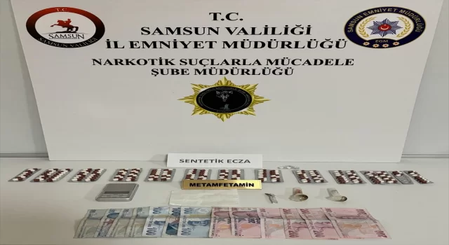 Samsun’da uyuşturucu operasyonunda 4 kişi yakalandı