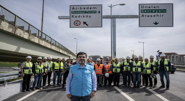 Avrasya TüneliTEM Anadolu Otoyolu Bağlantı Yolu’nun açılışı gerçekleştirildi