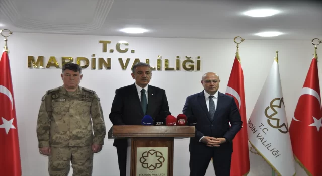 Mardin Valisi Akkoyun, ”Asayiş ve Güvenlik Değerlendirme Toplantısı”nda konuştu: