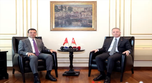İstanbul Valisi Gül, İBB Başkanı İmamoğlu’nu ziyaret etti: