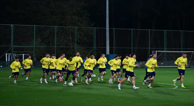 Fenerbahçe, Olympiakos maçının hazırlıklarını tamamladı