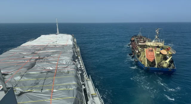 Türkiye’den insani yardımı Gazze’ye götüren 9. gemi Mısır açıklarına ulaştı