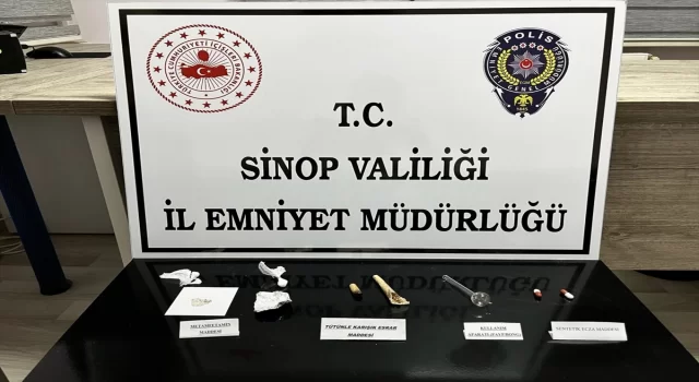 Sinop’ta uyuşturucu operasyonunda 4 kişi gözaltına alındı