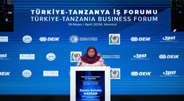 Tanzanya Cumhurbaşkanı Hassan, Türk iş insanlarını ülkesinde yatırım yapmaya davet etti