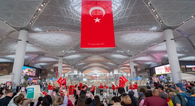 İstanbul Havalimanı’nda 23 Nisan coşkusu