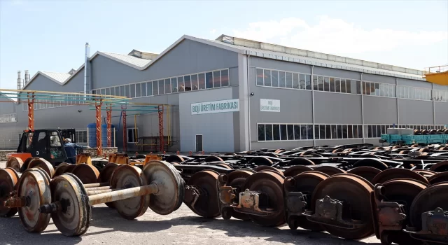 Sivas’ta faaliyete geçen boji fabrikası TÜRASAŞ’ın hedeflerini büyüttü