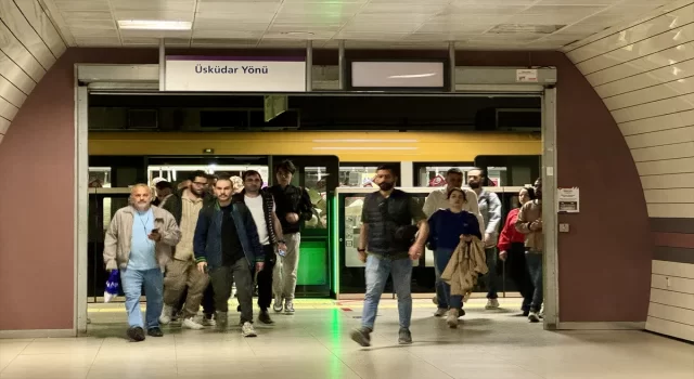 ÜsküdarSamandıra Metro Hattı’nda seferler 72 saat sonra normale döndü
