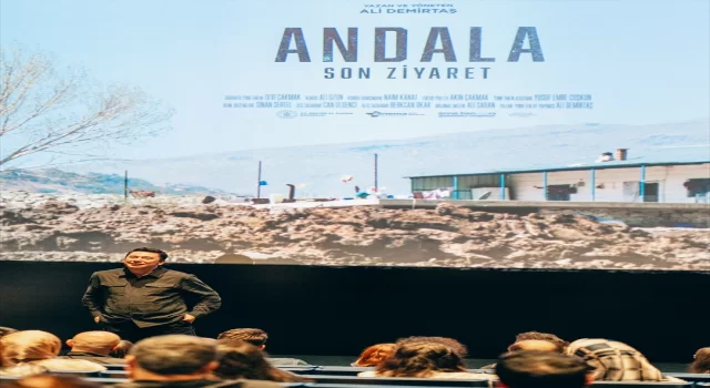 ”AndalaSon Ziyaret” belgeselinin özel gösterimi AKM’de yapıldı
