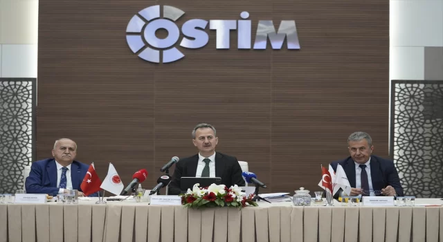 Savunma Sanayii Başkanı Görgün, OSTİM’deki Sektörel istişare Toplantısı’nda konuştu: