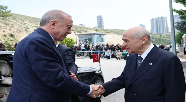 Cumhurbaşkanı Erdoğan’ın, MHP Genel Başkanı Bahçeli’yi ziyareti sona erdi
