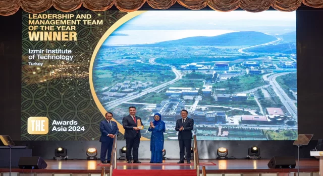 İzmir Yüksek Teknoloji Enstitüsüne THE Awards Asia’dan ödül