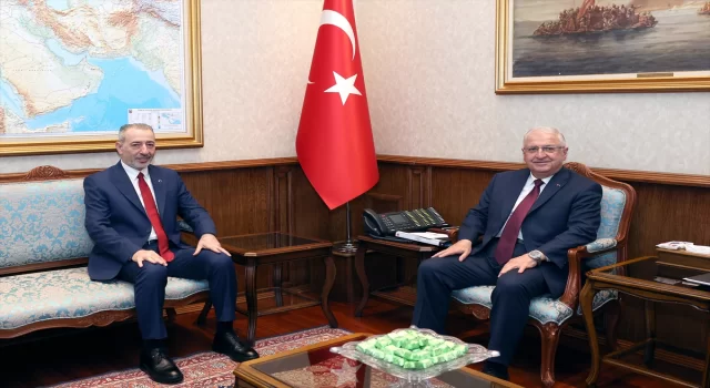 Bakan Güler, IKBY Etnik ve Dini Oluşumlardan Sorumlu Bölge Bakanı Maruf’u kabul etti