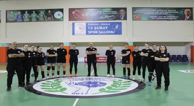 Görele Belediyespor Kadın Hentbol Takımı’nda hedef Avrupa Kupası