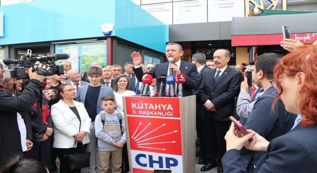 CHP Genel Başkanı Özel, Kütahya’da konuştu: