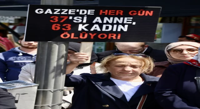 Trabzon ve çevre illerde AK Parti’li kadınlar Gazzeli anneler için toplandı