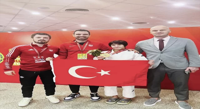 Milli judocu Tuğçe Beder, Kazakistan Grand Slam’da bronz madalya kazandı 