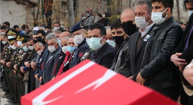 Bitlis şehidine Amasya'da son görev