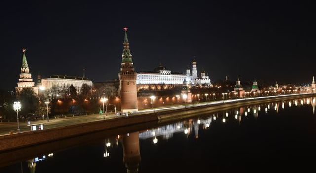 Dünya saati! Kremlin'de ışıklar söndü