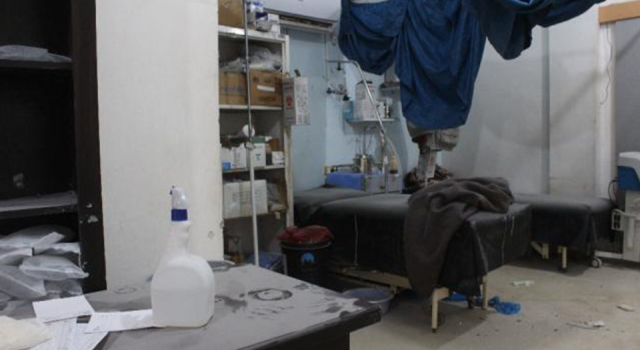 Suriye'de hastaneye saldırıda 5 kişi öldü, 10 sivil yaralı