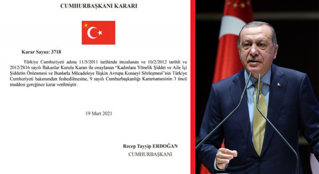 istanbul sozlesmesi resmen feshedildi karar resmi gazete de yayinlandi