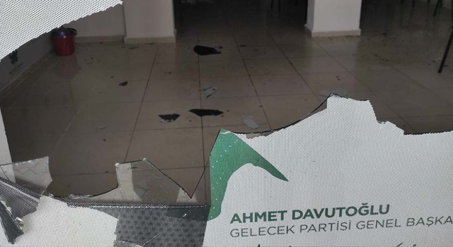 Gelecek Partisi ilçe teşkilatı binasına saldırı
