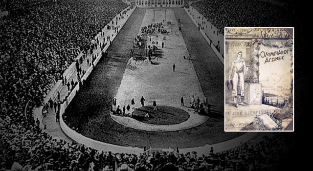 "İlk Modern Olimpiyatlar" 6 Nisan 1896 yılında Atina'da yapıldı