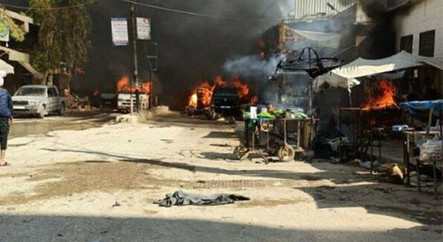 Afrin'de iftar öncesi terör saldırısı: 5 çocuk yaralı