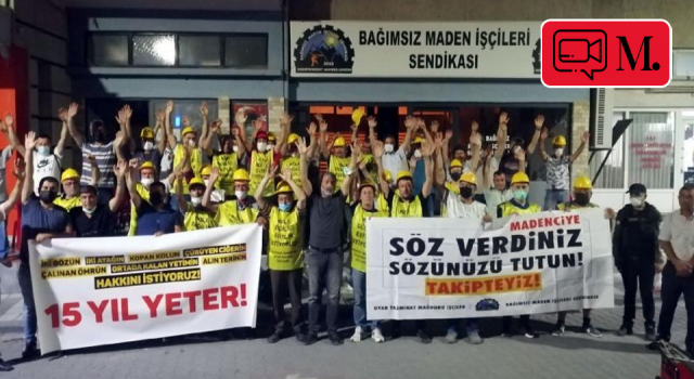 Uyar Maden işçilerinin Ankara'ya girişine izin verilmedi