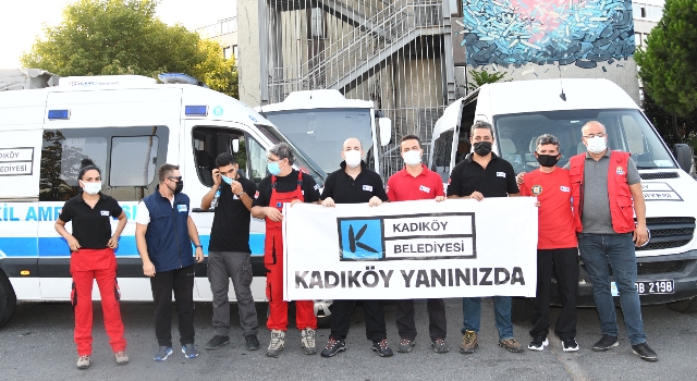 Kadıköy yangınlarla mücadeleye destek için üçüncü ekibini yolladı