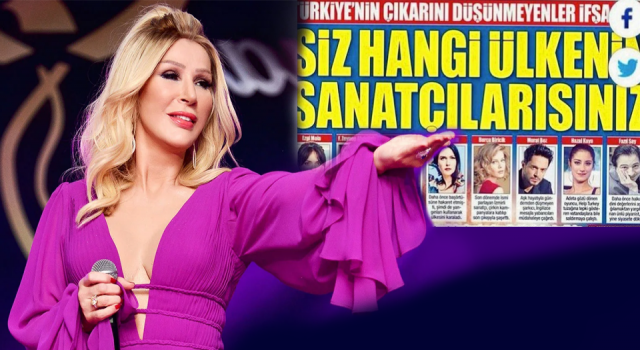 Seda Sayan “Türkiye’nin sanatçılarını” yalnız bırakmadı