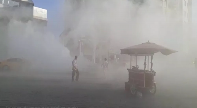 Taksim Meydanı dumanlara teslim oldu