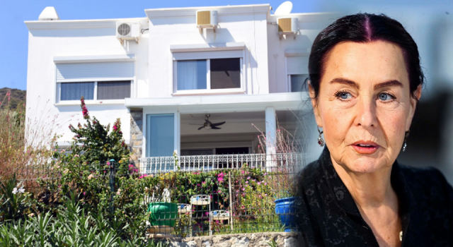 Ünlü oyuncu Fatma Girik'den satılık villa