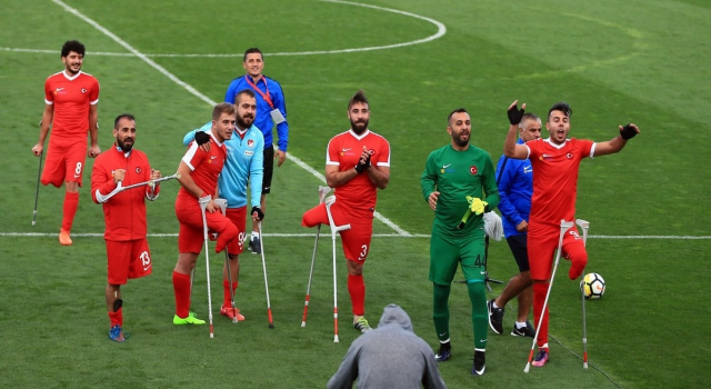 Ampute Futbol Milli Takımı, finale yükseldi!