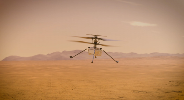 Çin, Mars görevleri için minyatür helikopter geliştirdi