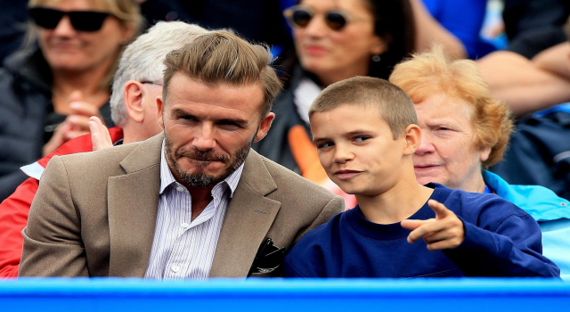 David Beckham’ın oğlu Romeo Beckham ilk maçına çıktı!