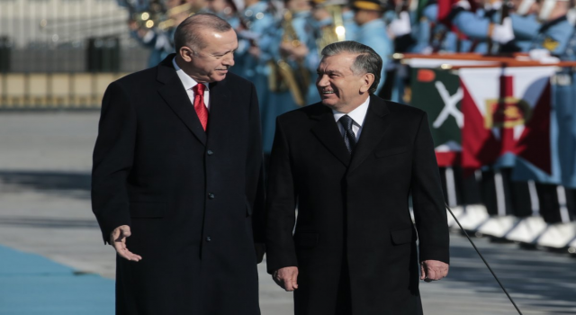 Erdoğan Özbekistan'ın bağımsızlığının 30. yıl dönümünü kutladı