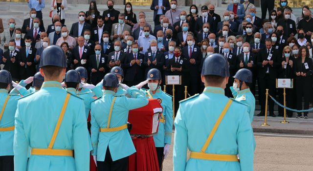 Eski CHP Milletvekili Şahin Mengü için Meclis'te cenaze töreni düzenlendi
