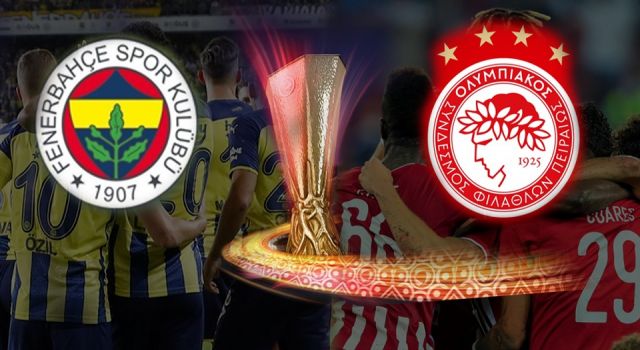 Fenerbahçe - Olympiakos maçı sona erdi