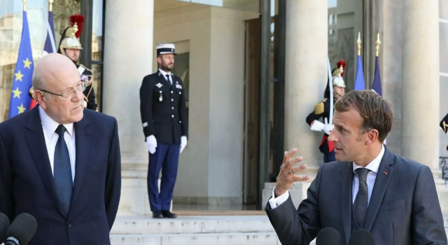 Lübnan Başbakanı Mikati, ilk resmi ziyaretini Fransa’ya yaptı