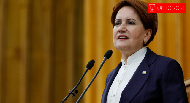 İYİ Parti Genel Başkanı Meral Akşener kürsüye "kebapçı" çıkardı!