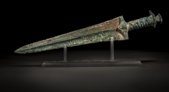 Tokat’taki Antik Kentte Roma Dönemine ait Kılıç Bulundu