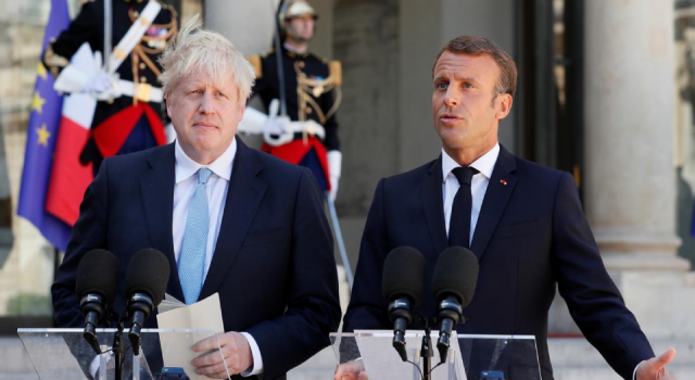 Emmanuel Macron'dan Boris Johson'a mektup tepkisi