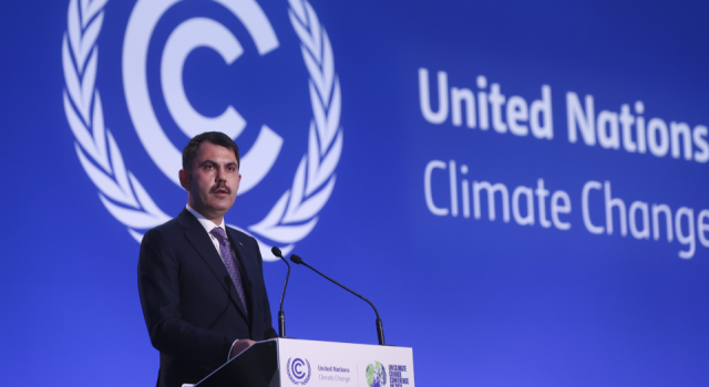 Murat Kurum, COP26 Zirvesi'nde konuştu