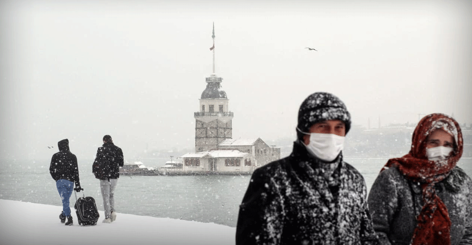 Meteoroloji'den kuvvetli kar yağışı ve fırtına uyarısı!