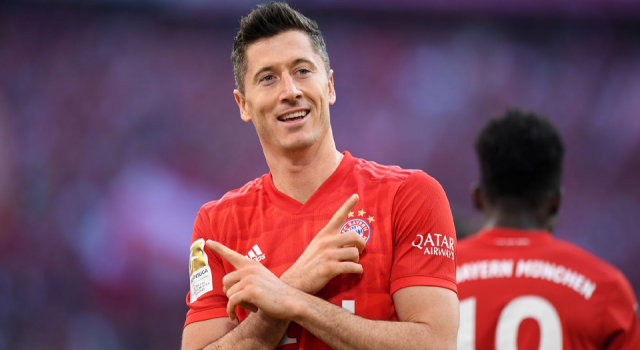 Bayern Münih ve Lewandowski tarihe geçti