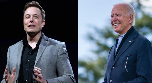 Elon Musk'tan Joe Biden'a: İnsan kılığında ıslak bir çorap