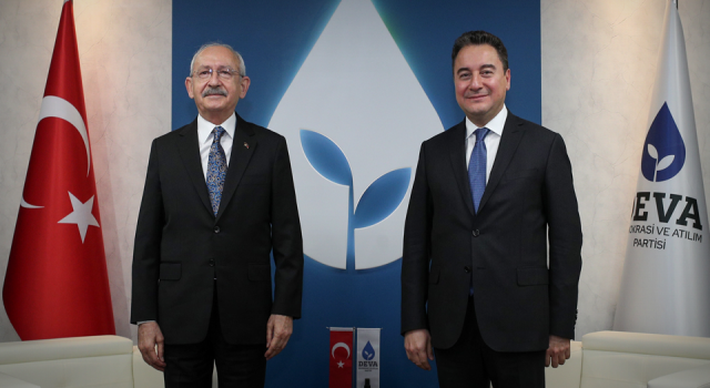 Kemal Kılıçdaroğlu ve Ali Babacan görüşmesi