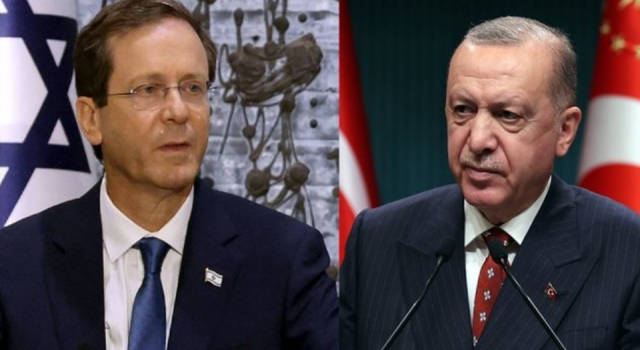 İsrail Cumhurbaşkanı Herzog, Erdoğan'a "geçmiş olsun" dileklerini iletti
