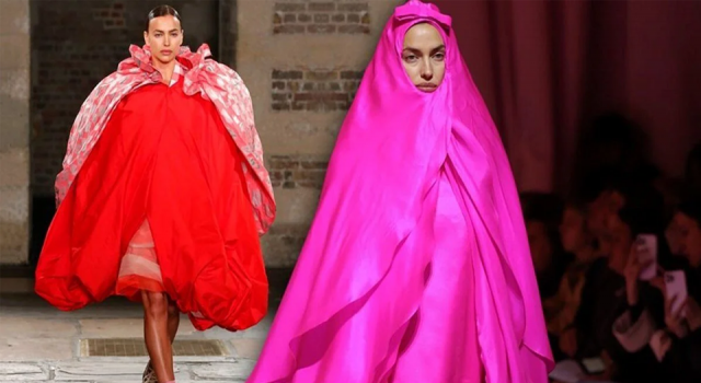 Londra Moda Haftası'na Irina Shayk damgası